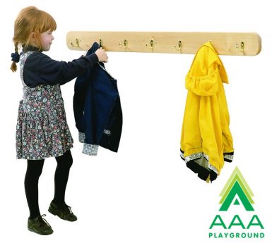 AAA Playground Wall Mount Coat Rack