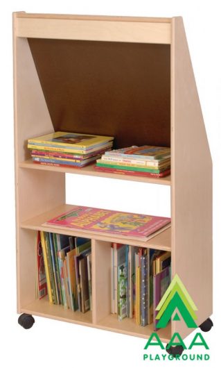 AAA Playground Write and Wipe Easel with Storage