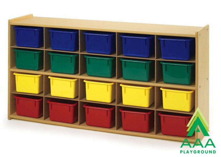 AAA Playground Value Line 20-Tray Storage with Assorted Trays