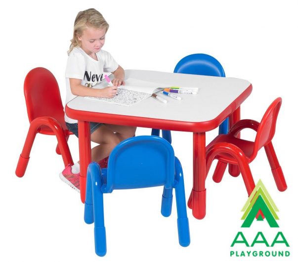 AAA Playground BaseLine Square Table & Chair Set