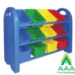 AAA Playground 3-Tier Storage Organizer with Bins