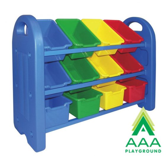 AAA Playground 3-Tier Storage Organizer with Bins