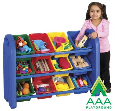 AAA Playground 3-Tier Storage Organizer with Bins