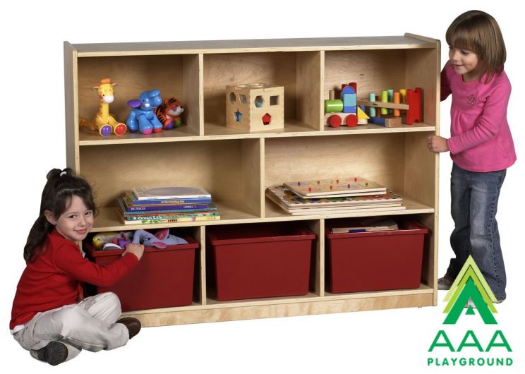 AAA Playground Extra Large Birch Storage Cabinet