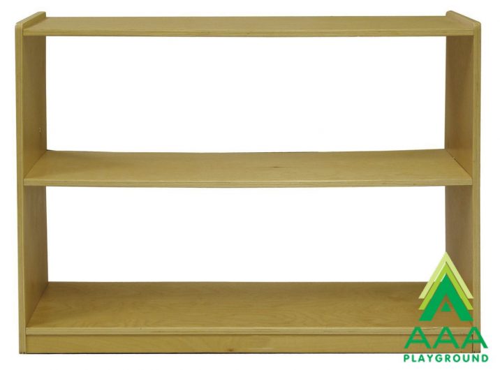 AAA Playground 2 Shelf Storage Cabinet without Back