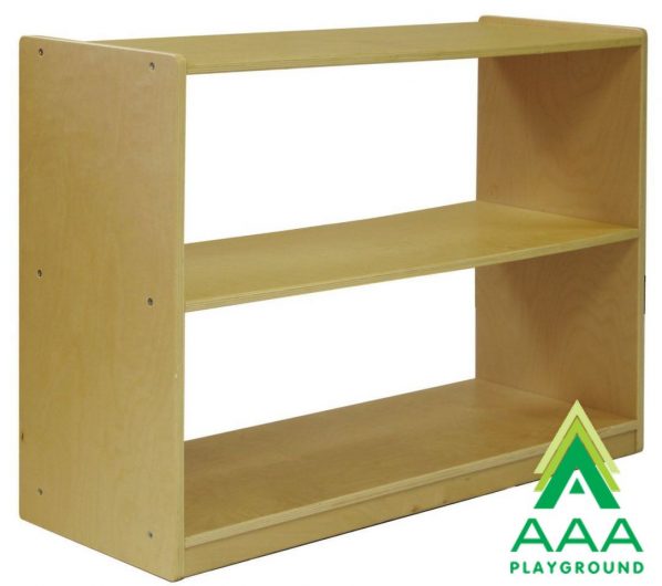 AAA Playground 2 Shelf Storage Cabinet without Back