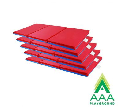 AAA Playground 2" Thick Three Fold Rest Mat - 5 Pack