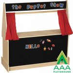 AAA Playground Puppet Theater with Flannel