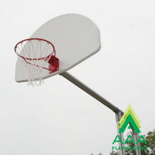 Extended Length Basketball Backstop
