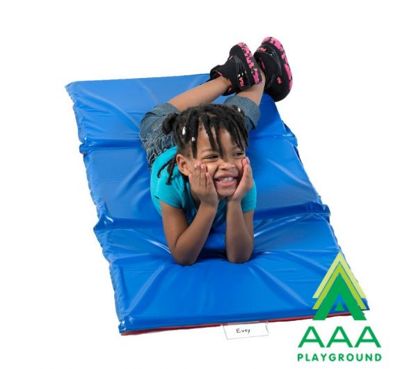 AAA Playground Germ-Free 1" 3 Section Folding Rest Mat