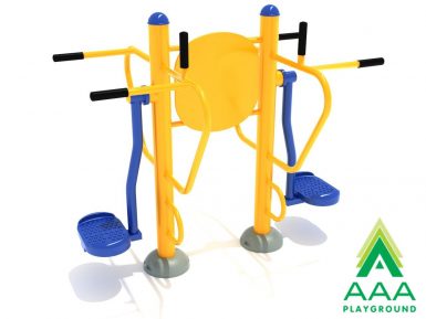 Double Pendulum Swing with Leg Lift