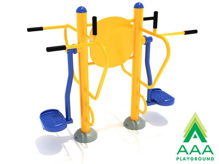 Double Pendulum Swing with Leg Lift