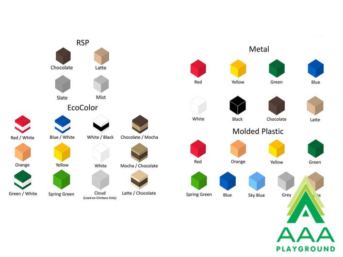 4-Station Recycled Plastic Fitness Station