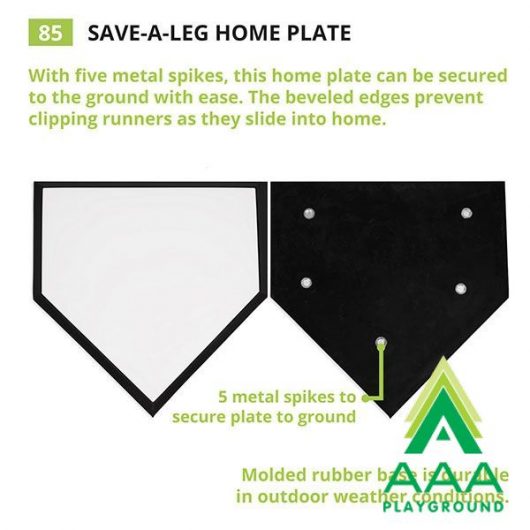 Save-A-Leg Home Plate