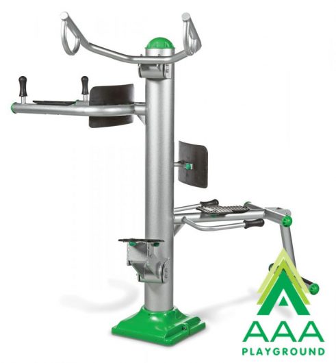 N-Shape Tri Fitness Station