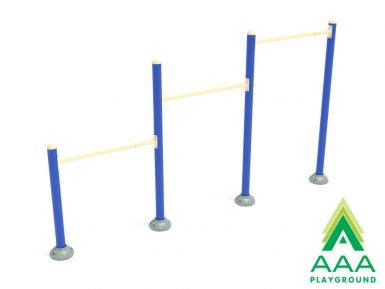 Triple Inclined Chin-Up Bars In-Stock