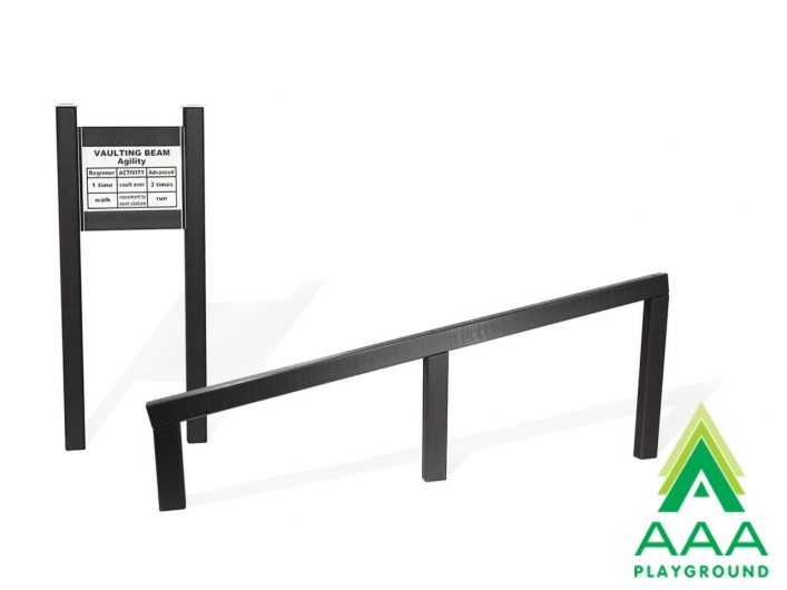 4-Station Recycled Plastic Fitness Station